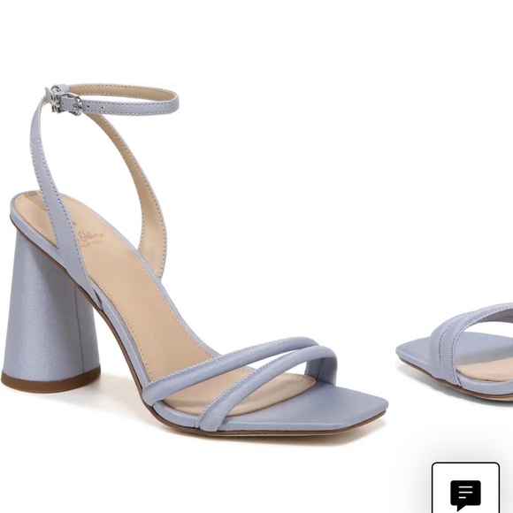 Sam Edelman Kia Ankle Strap Sandal- Oslo Blue